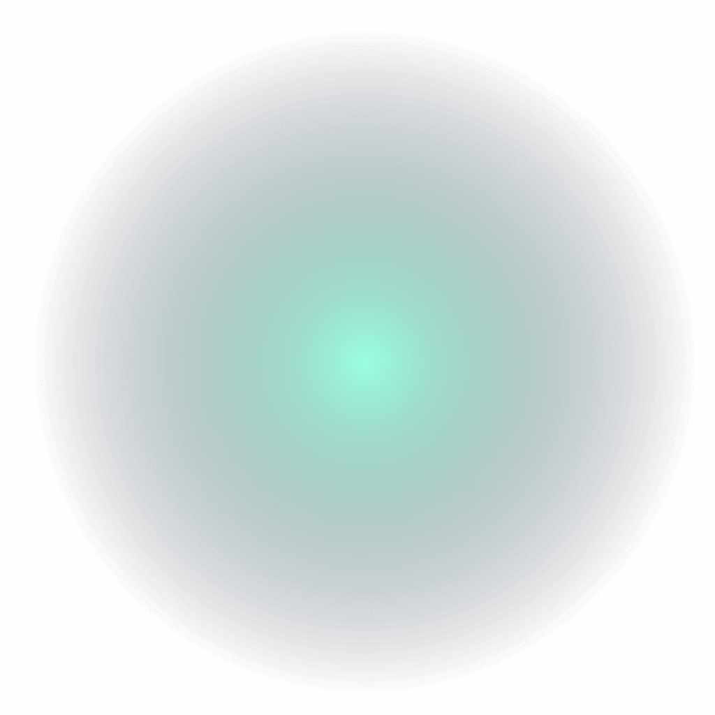 bluish glow on white background