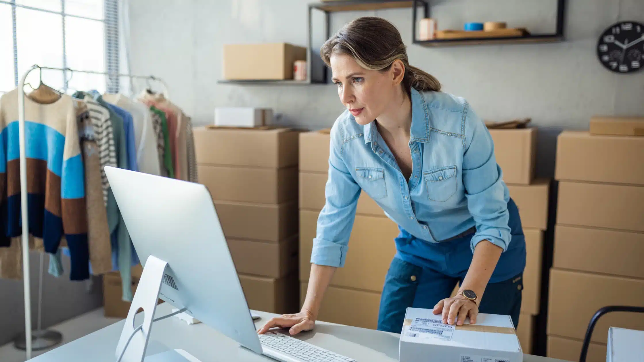 A Small Business Owner Thinking If she needs outside help