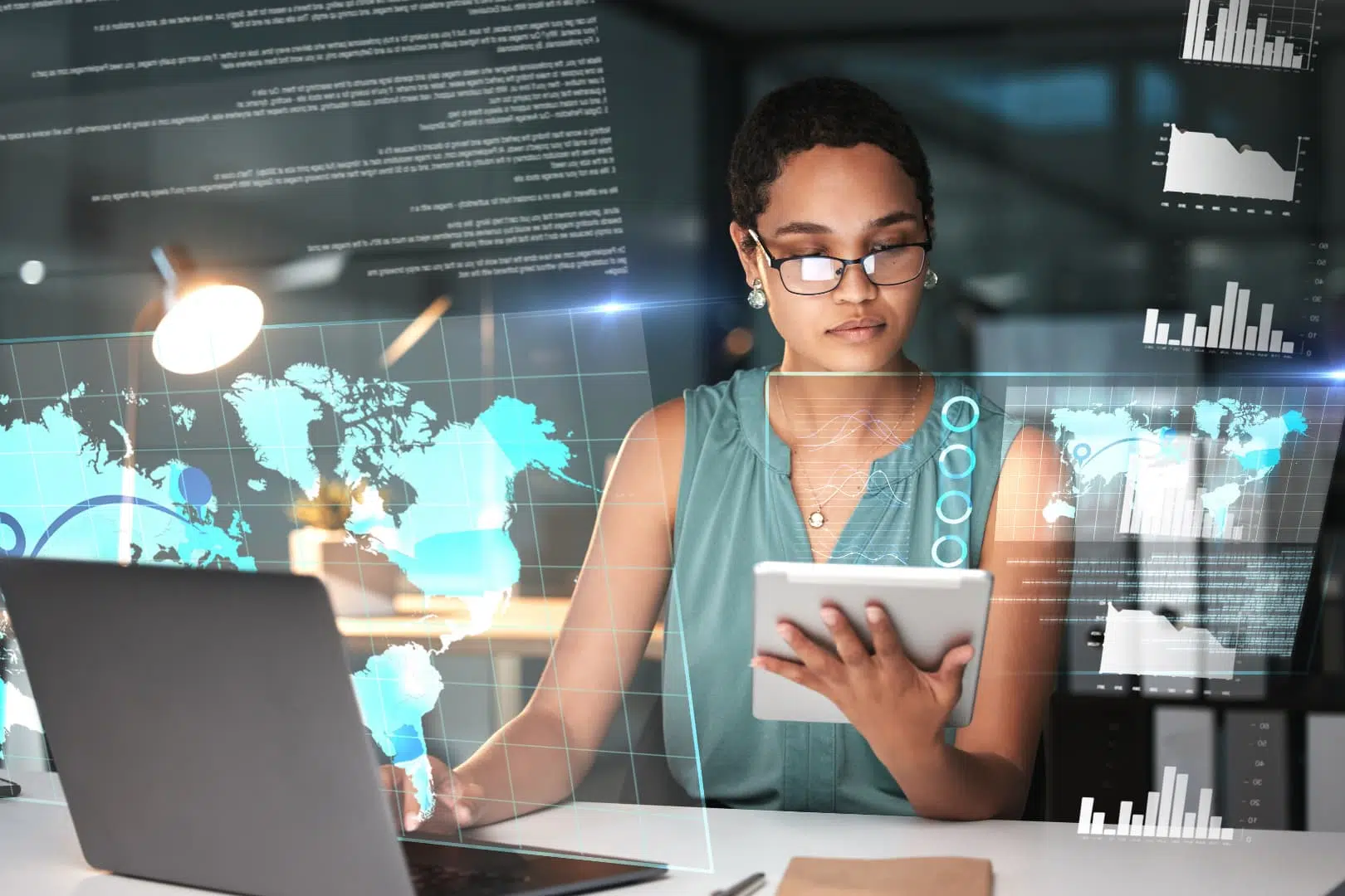 An SEO Consultant making blueprint of a website