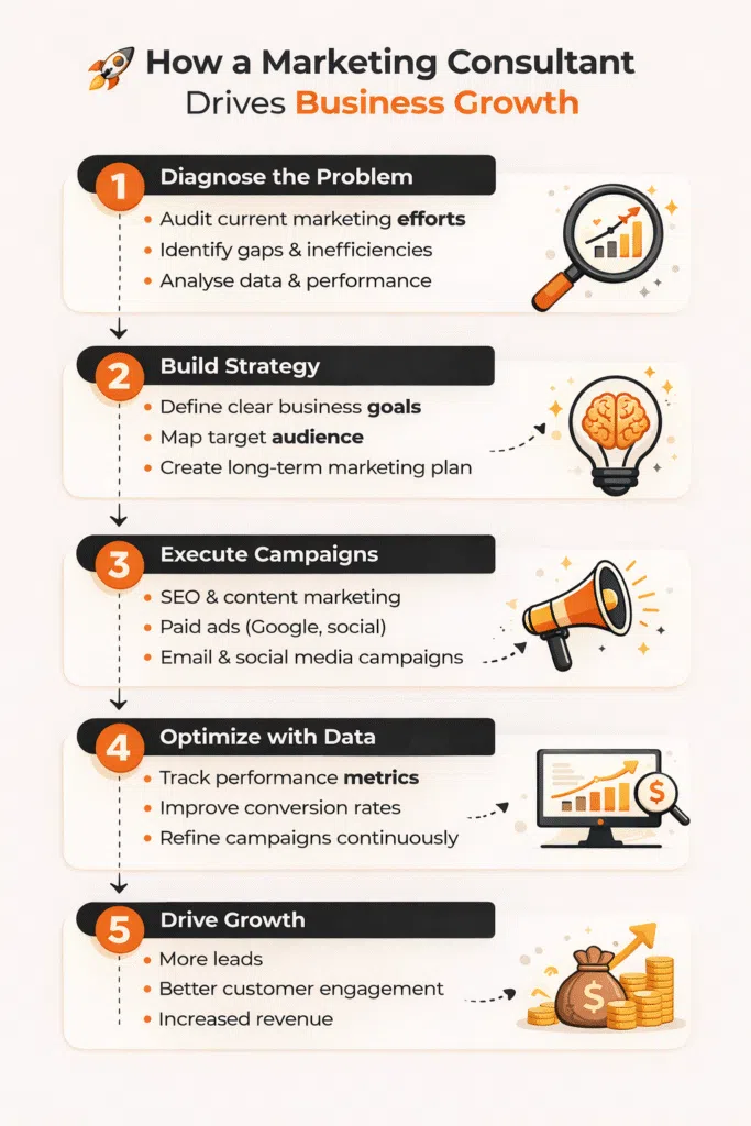how a marketing consultant drives growth