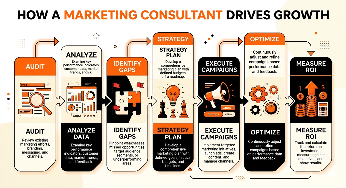 how a marketing consultant drives growth