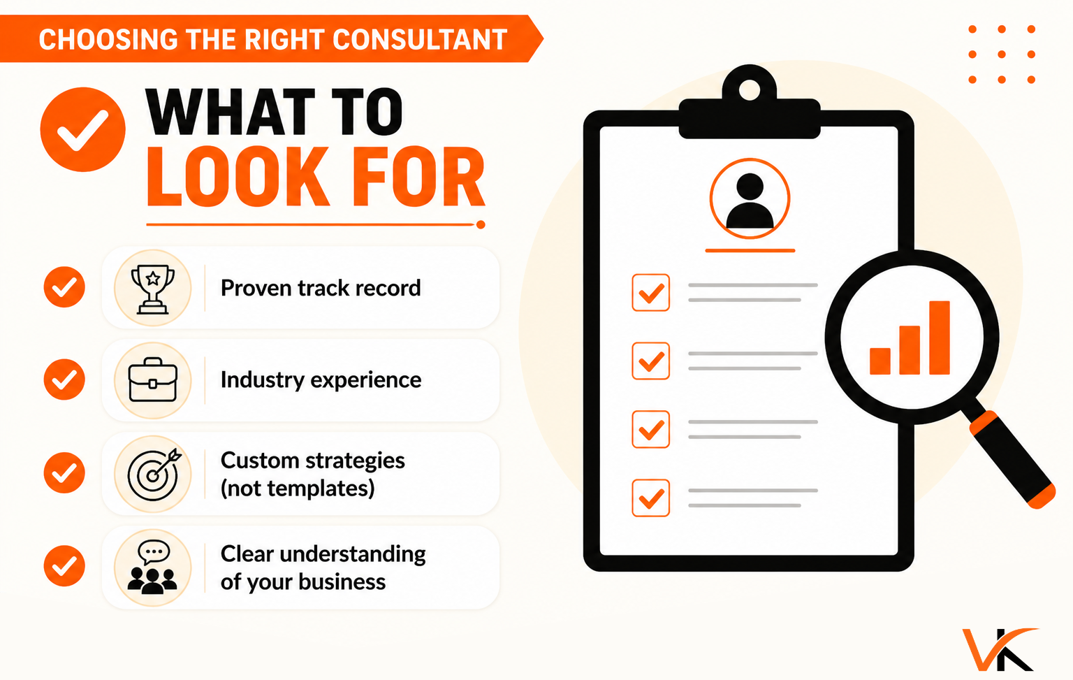 Choosing the Right Consultant